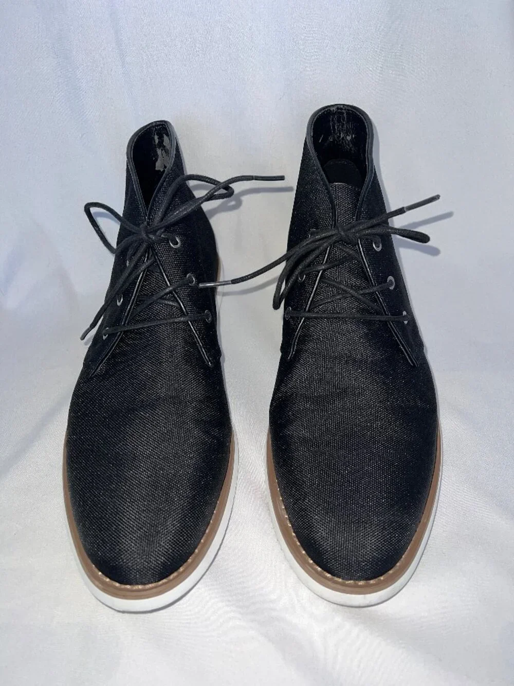 Calvin Klein FARON Canvas Boot Mens 10 Casual Chukka Style